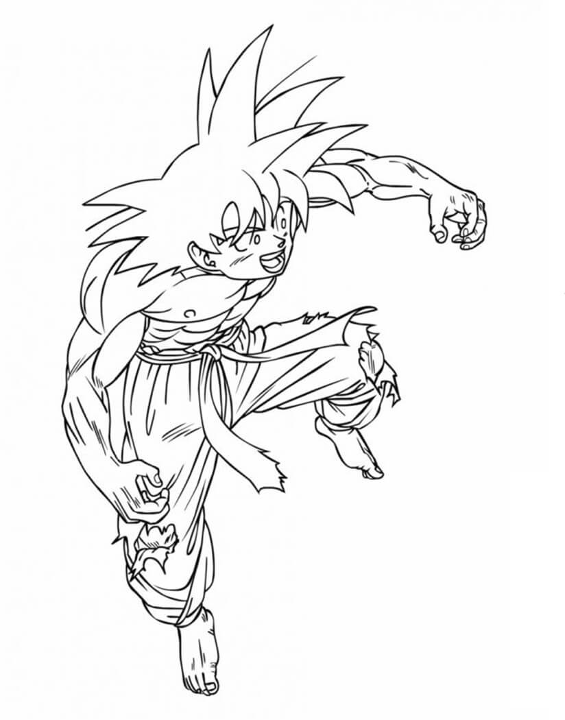 Goku Trong Trận Chiến