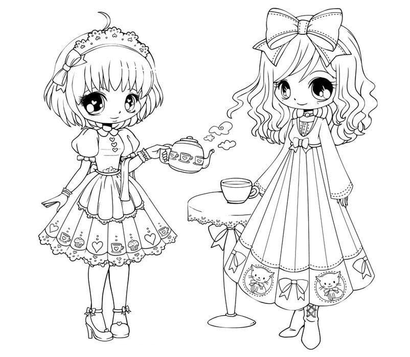 Hai Công Chúa Anime