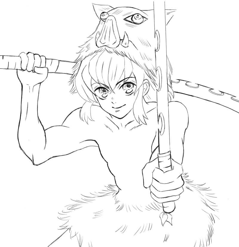 Hashibira Inosuke Trong Demon Slayer