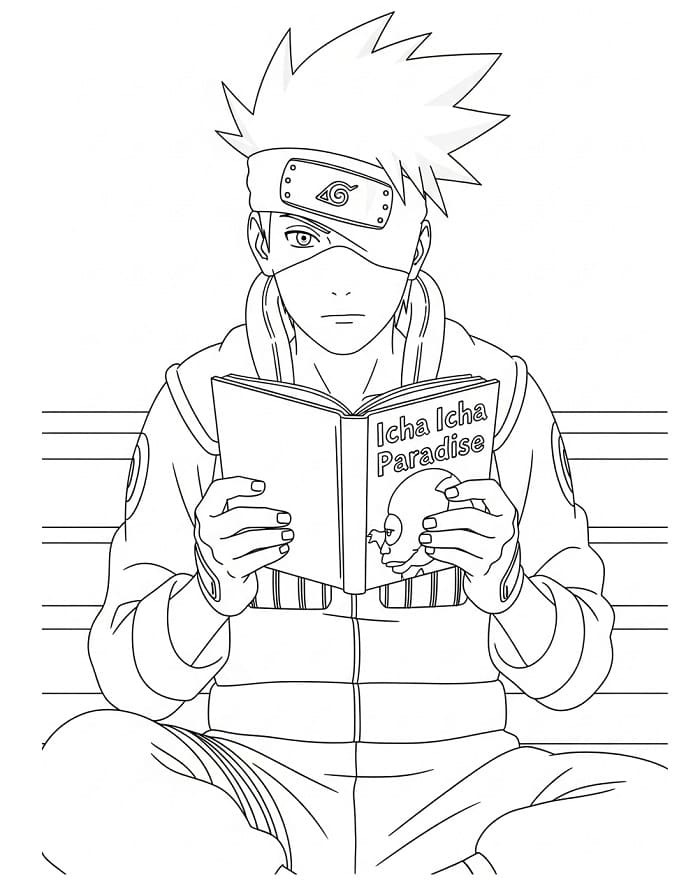 Hatake Kakashi Đọc Sách