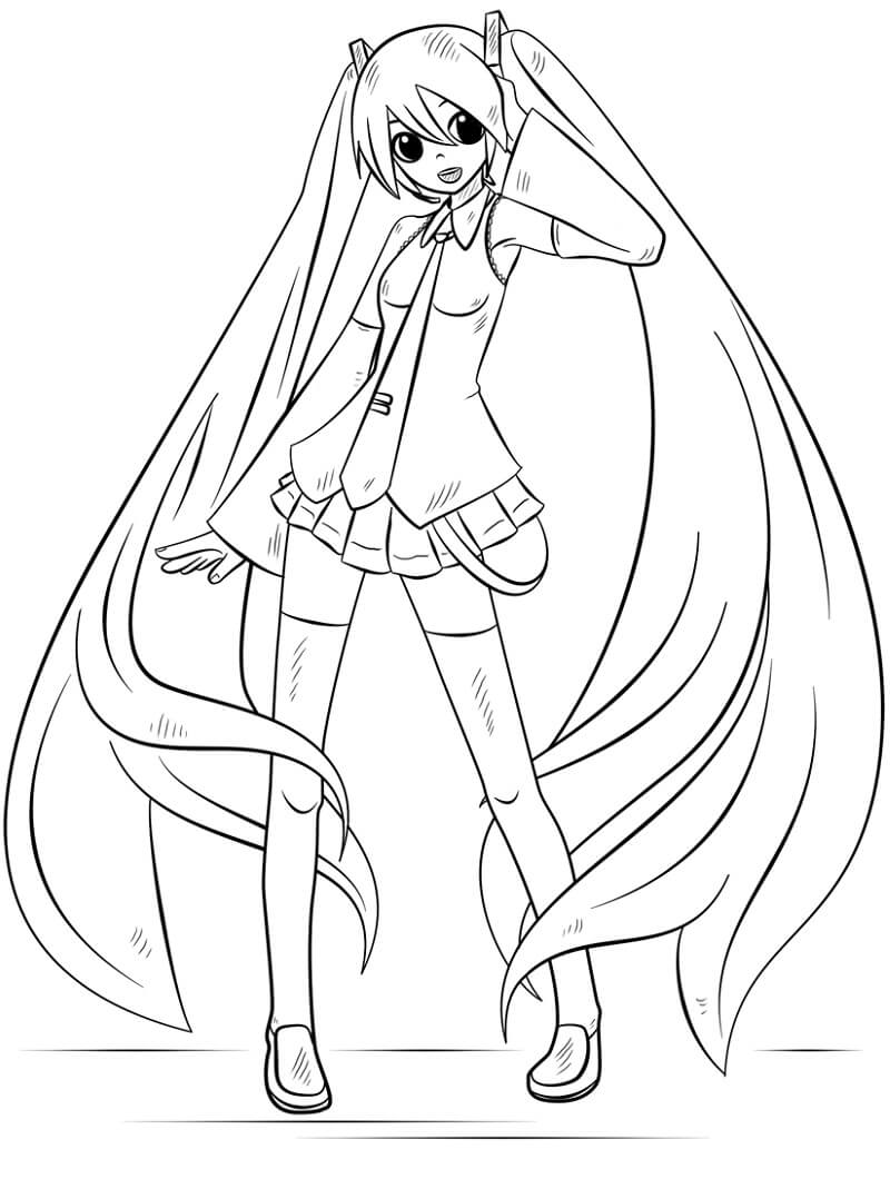 Hatsune Miku Vui Vẻ