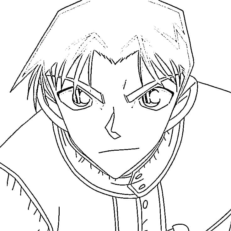 Heiji Hattori Mỉm Cười