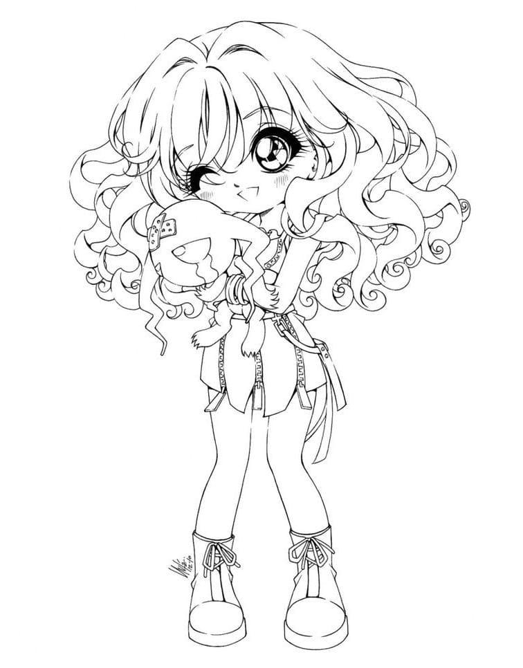 Hình Anime Cute Xinh Xắn