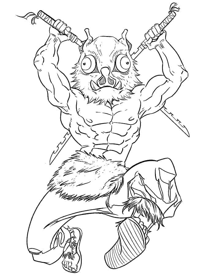 Inosuke Chiến Đấu