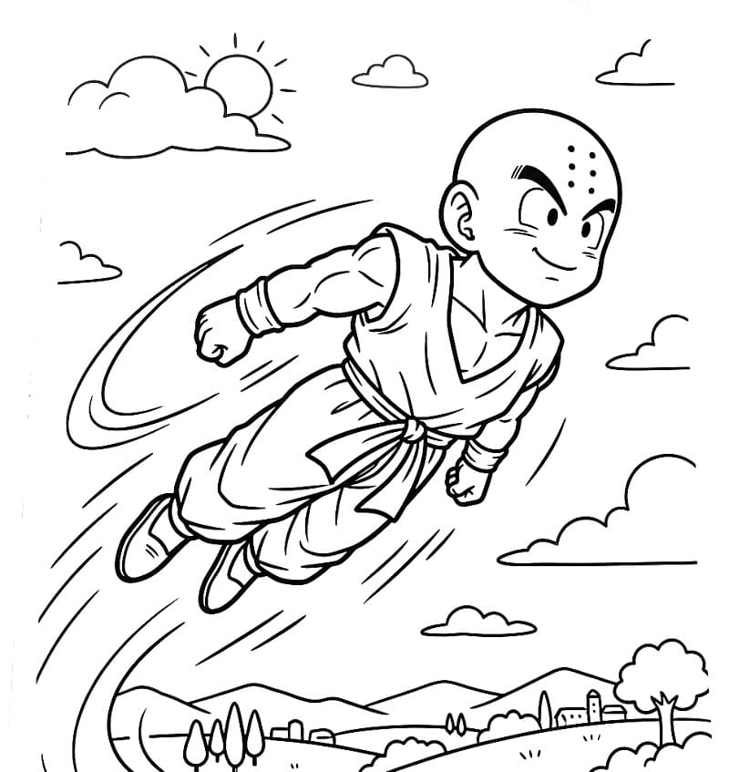Tô Màu Krillin