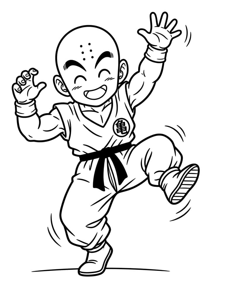 Krillin Rất Vui