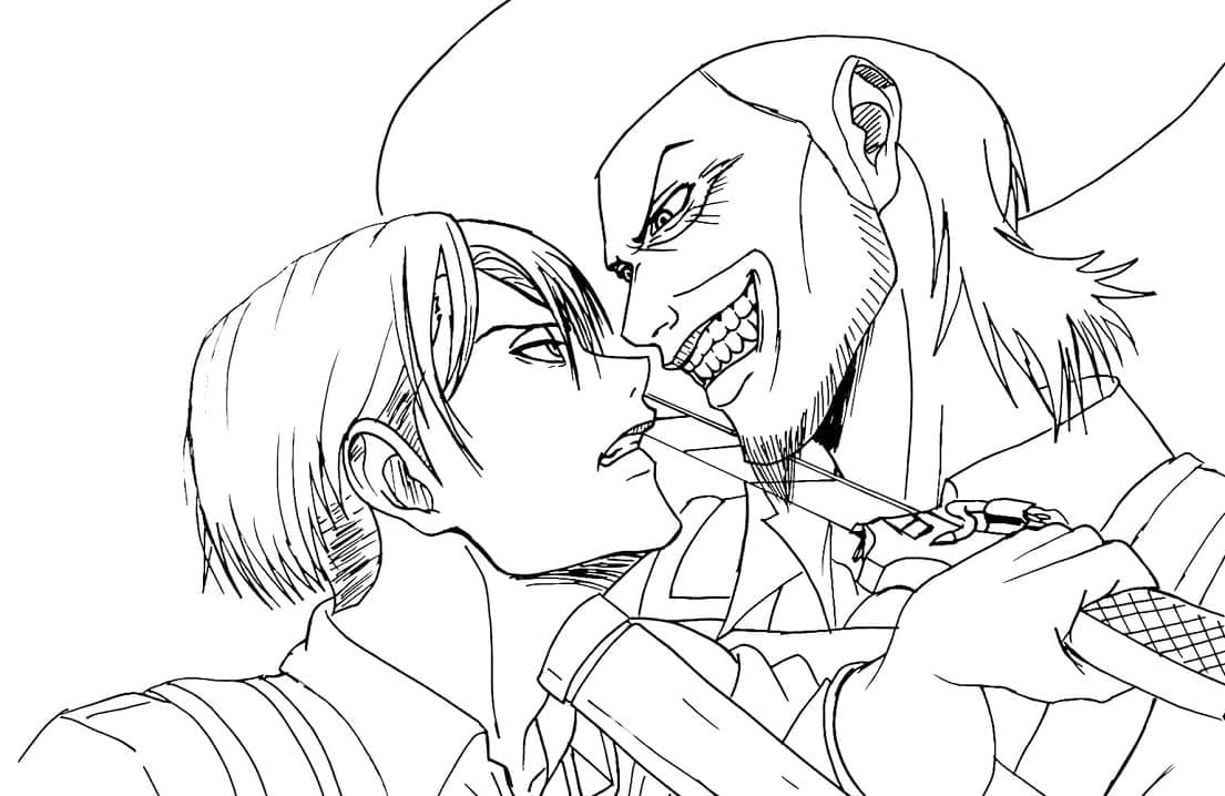 Levi Đang Chiến Đấu