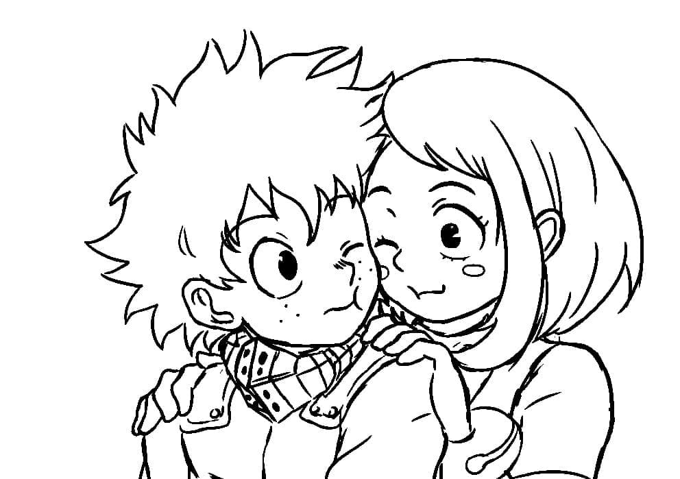 Midoriya và Uraraka