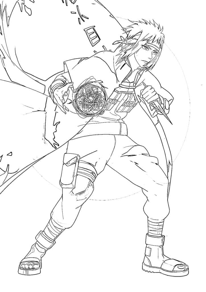 Minato với Rasengan