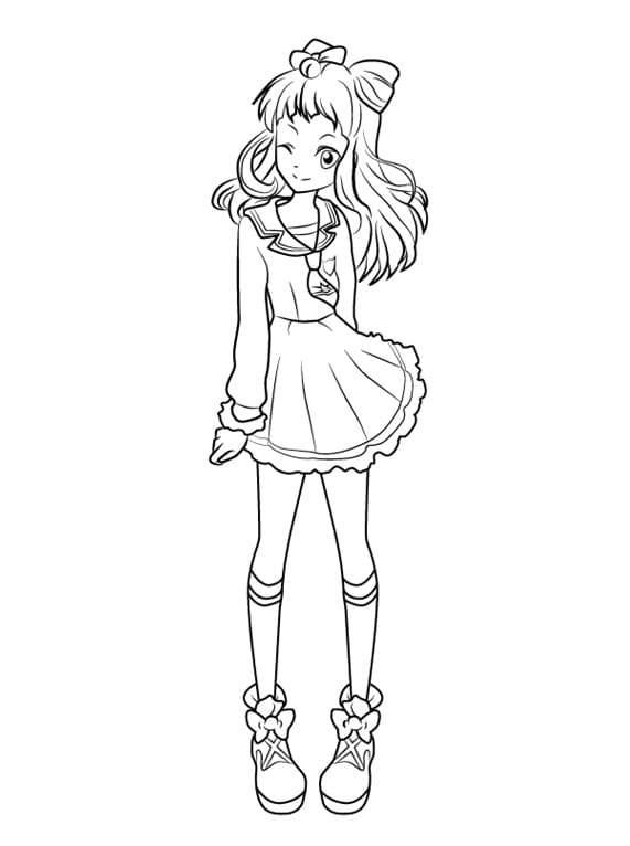 Nhân Vật Ako Saotome trong Aikatsu