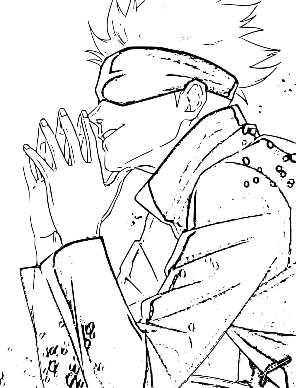 Nhân Vật Anime Gojo Satoru