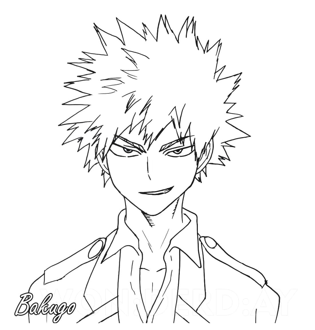 Nhân Vật Bakugo Trong Anime My Hero Academia