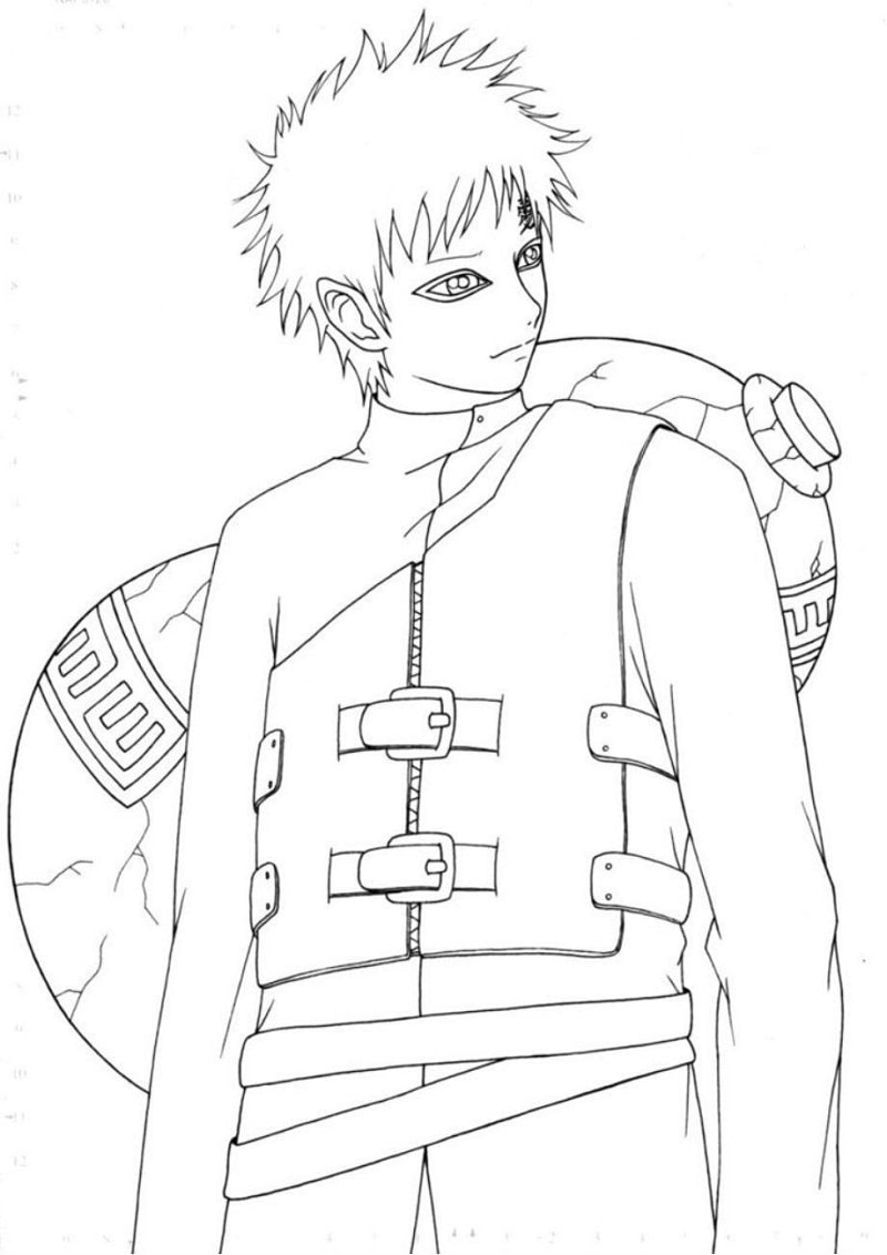 Nhân Vật Gaara Trong Naruto