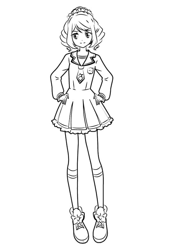 Nhân Vật Laura Sakuraba trong Aikatsu