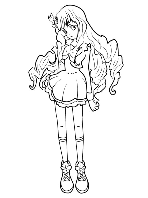 Nhân Vật Lilie Shirogane trong Aikatsu