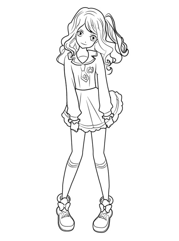 Nhân Vật Mahiru Kasumi trong Aikatsu