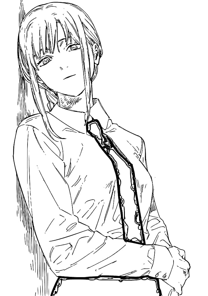 Nhân Vật Makima Trong Chainsaw Man