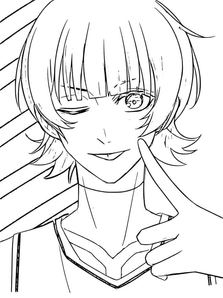 Nhân Vật Meguru Bachira Anime Blue Lock