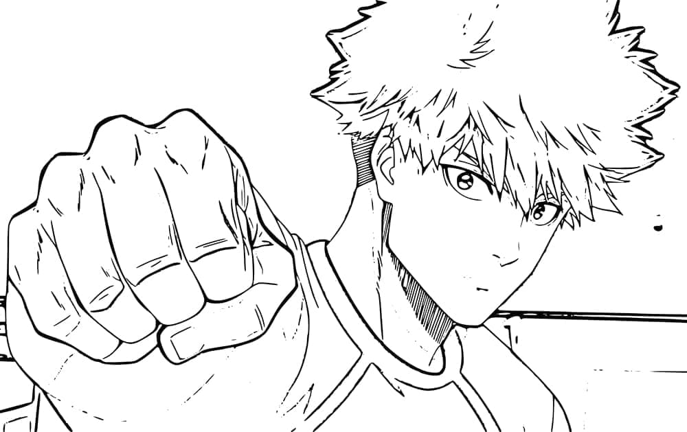 Nhân Vật Rensuke Kunigami Trong Anime Blue Lock