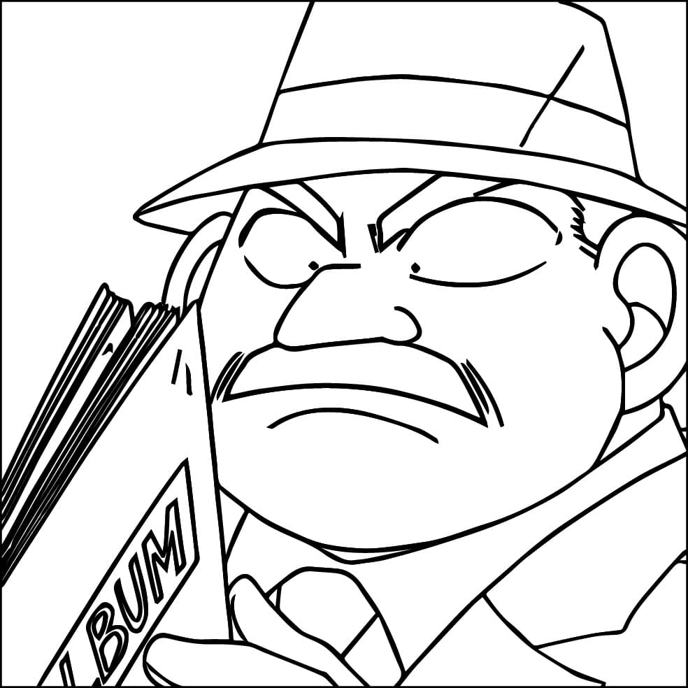 Nhân Vật Thanh Tra Megure