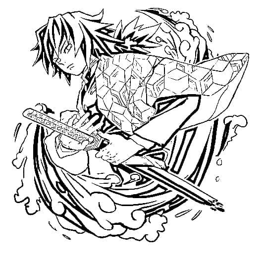 Nhân Vật Tomioka Giyu Trong Anime