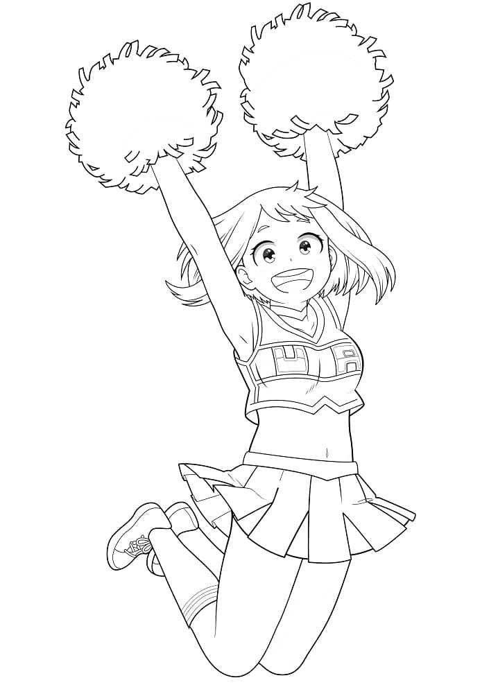 Nhân Vật Uraraka Ochaco My Hero Academia