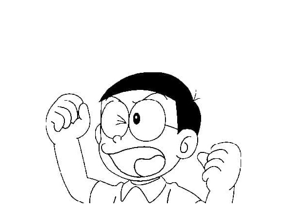 Nobita Tức Giận