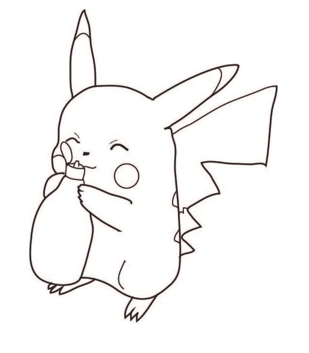 Pikachu Cute Đáng Yêu