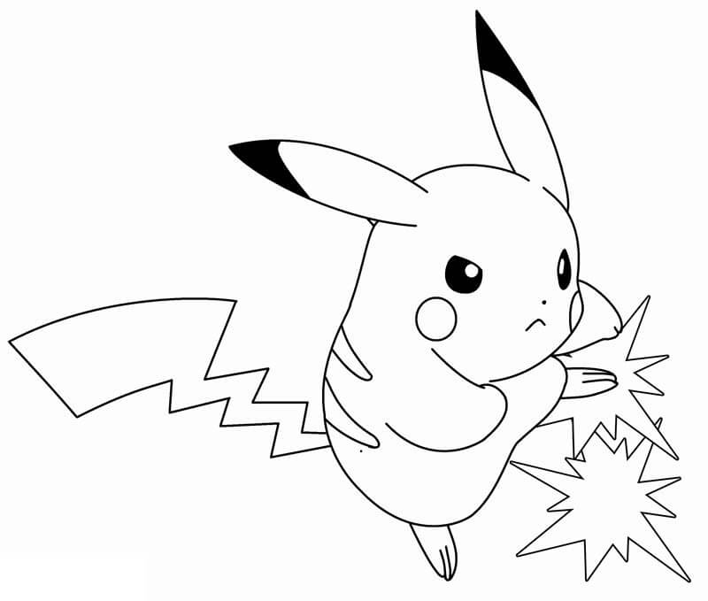 Pikachu Tức Giận