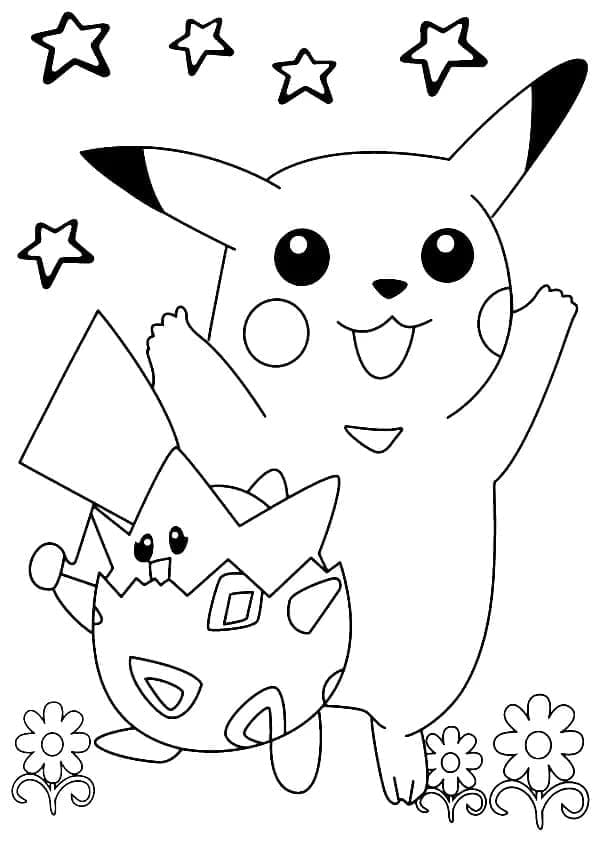 Pikachu và Togepi