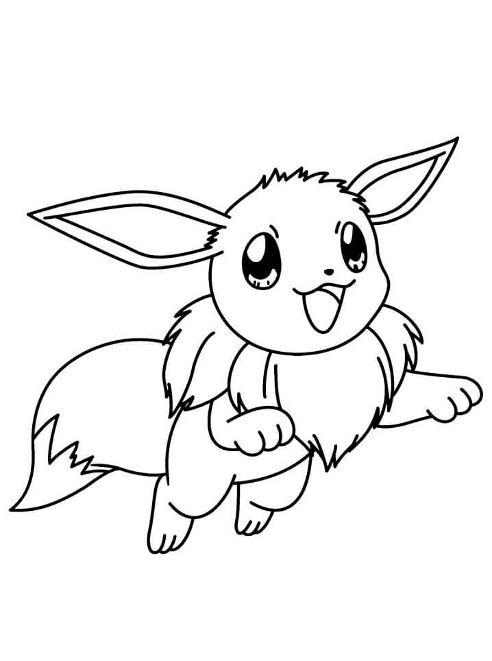 Pokemon Eevee Vui Vẻ