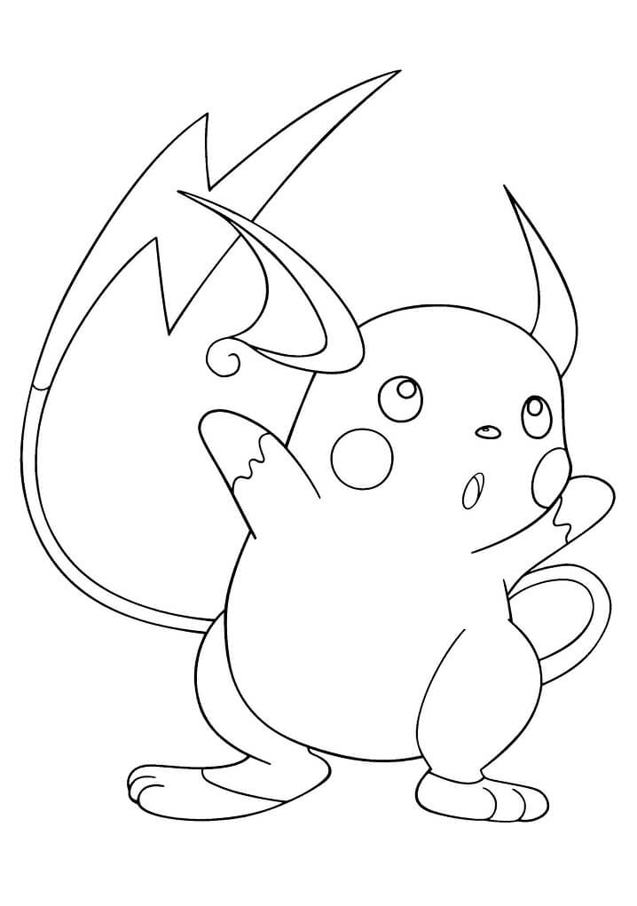 Raichu Pokemon Đáng Yêu