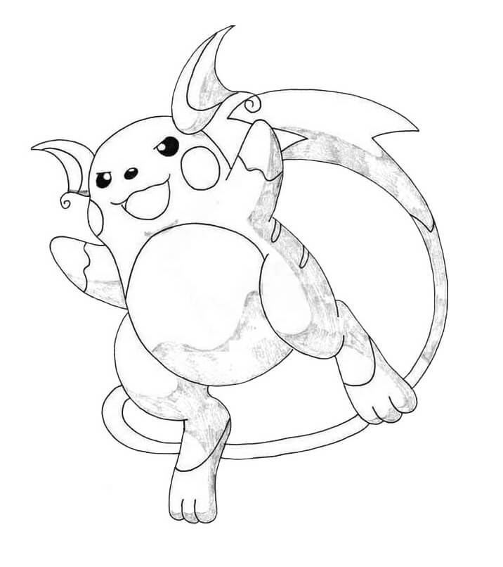 Raichu Pokemon Dễ Thương