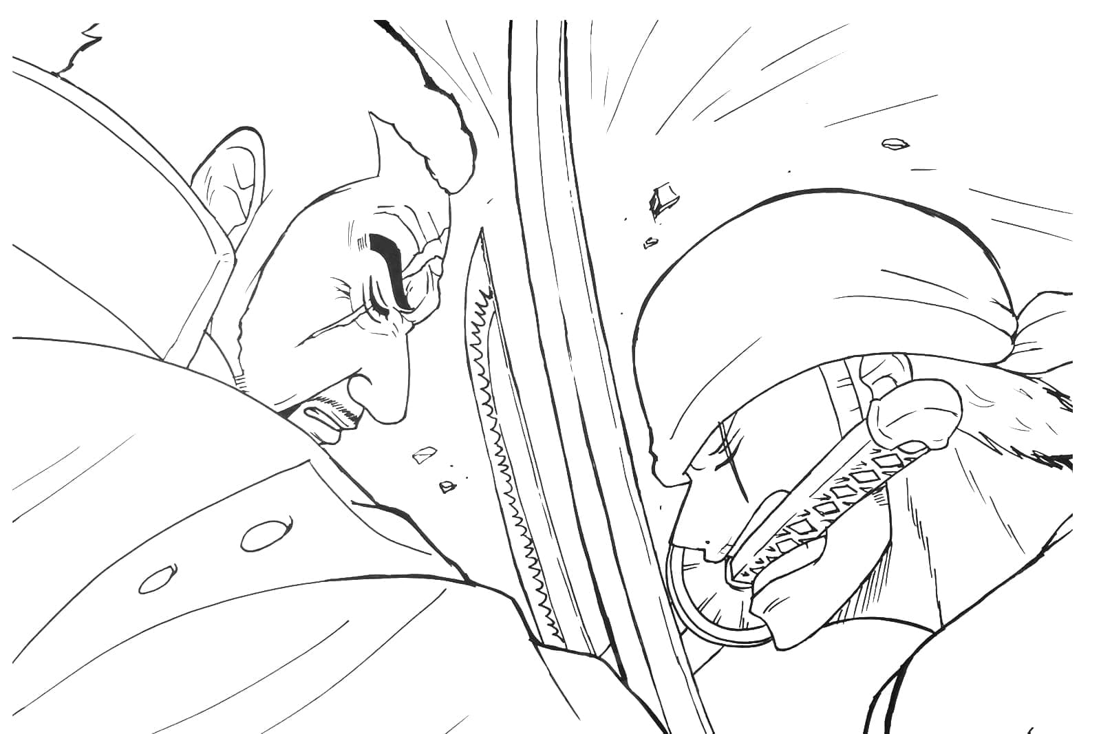 Roronoa Zoro Đang Chiến Đấu