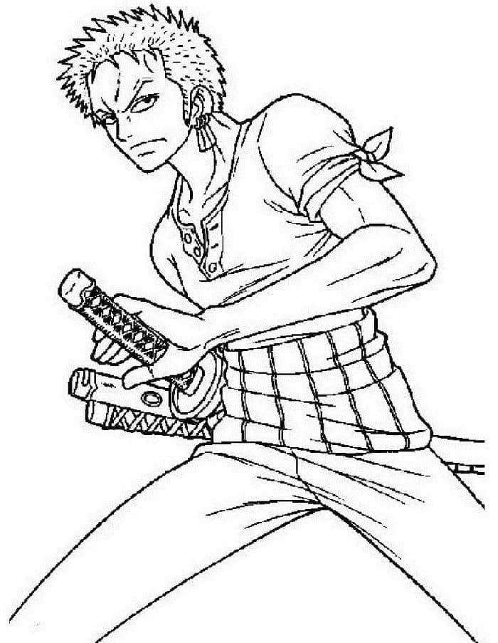 Roronoa Zoro Giận Dữ