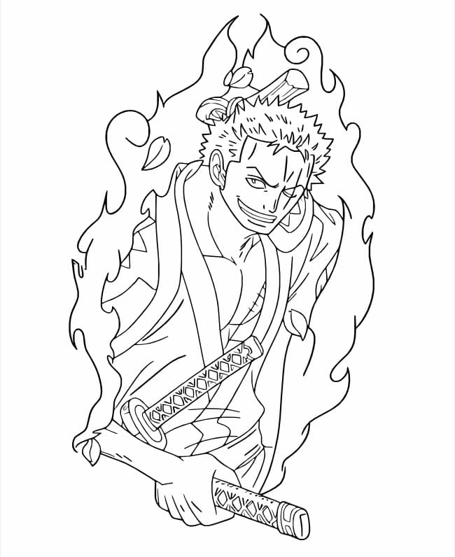 Roronoa Zoro Ngầu Và Mạnh