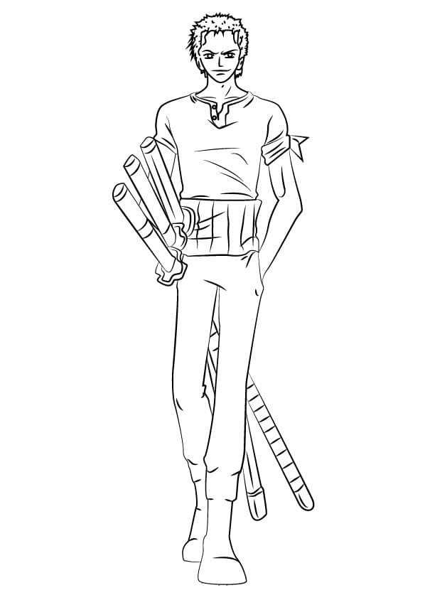 Roronoa Zoro Trong anime