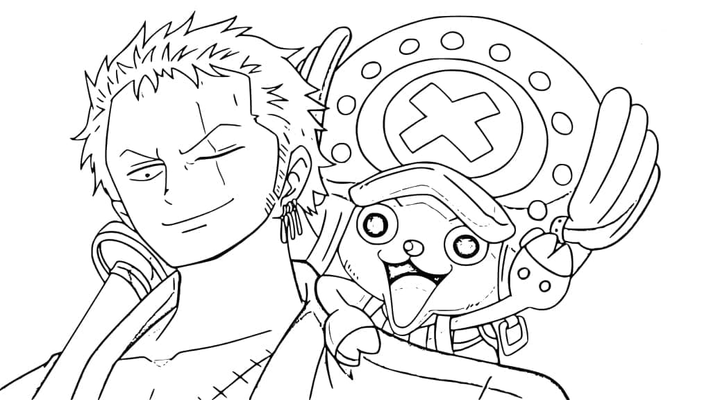 Roronoa Zoro và Chopper