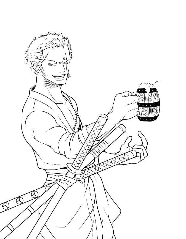 Roronoa Zoro Vui Vẻ