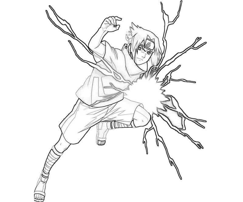 Sasuke Sử Dụng Nhẫn Thuật