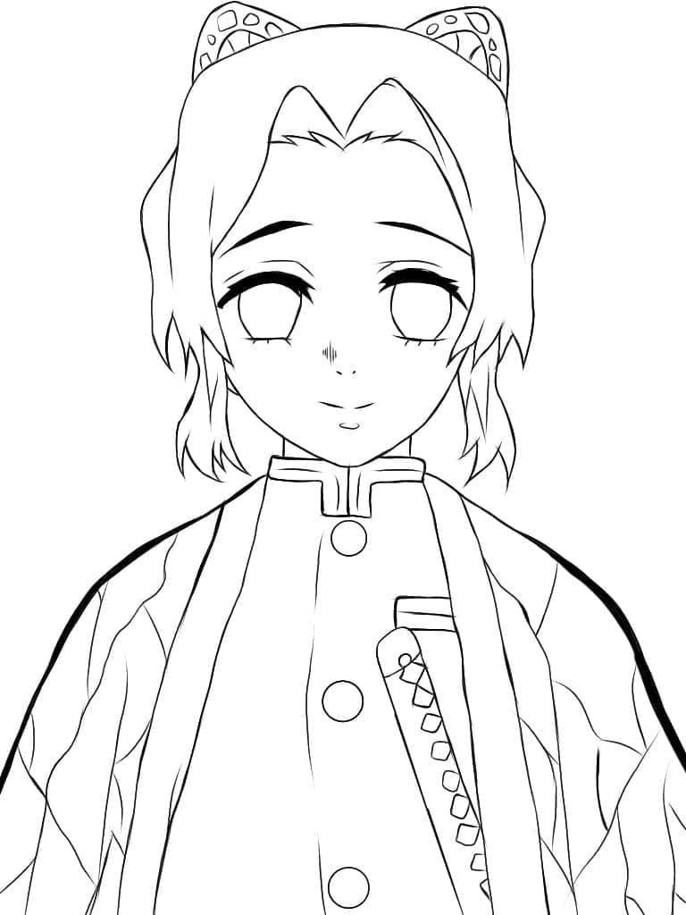 Shinobu Kocho Mỉm Cười