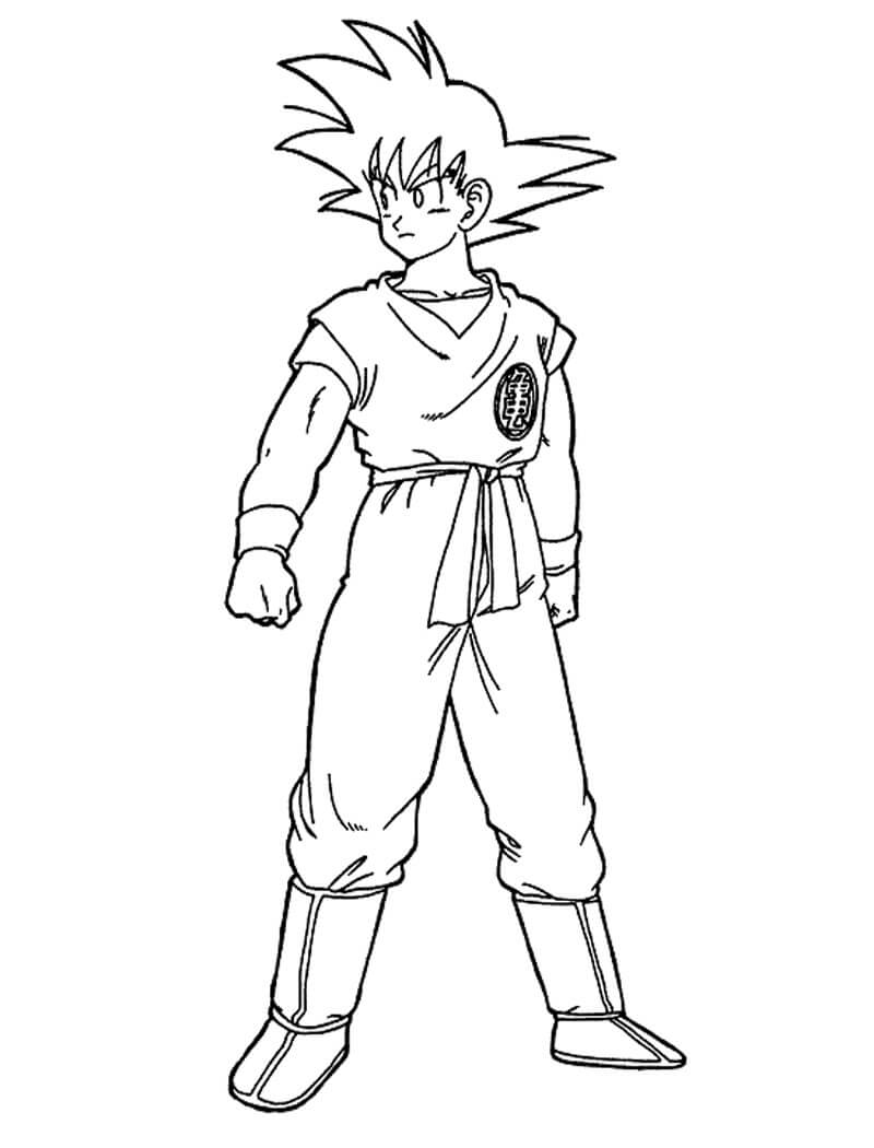 Son Goku Mạnh Mẽ