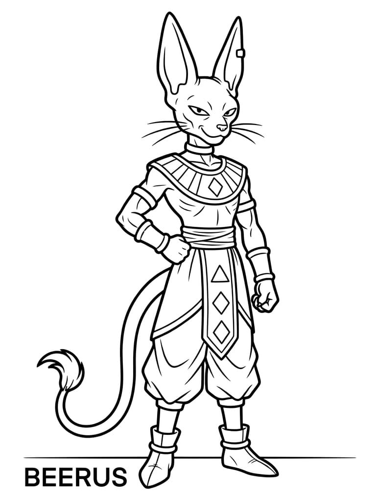 Thần Beerus Trong Anime Dragon Ball