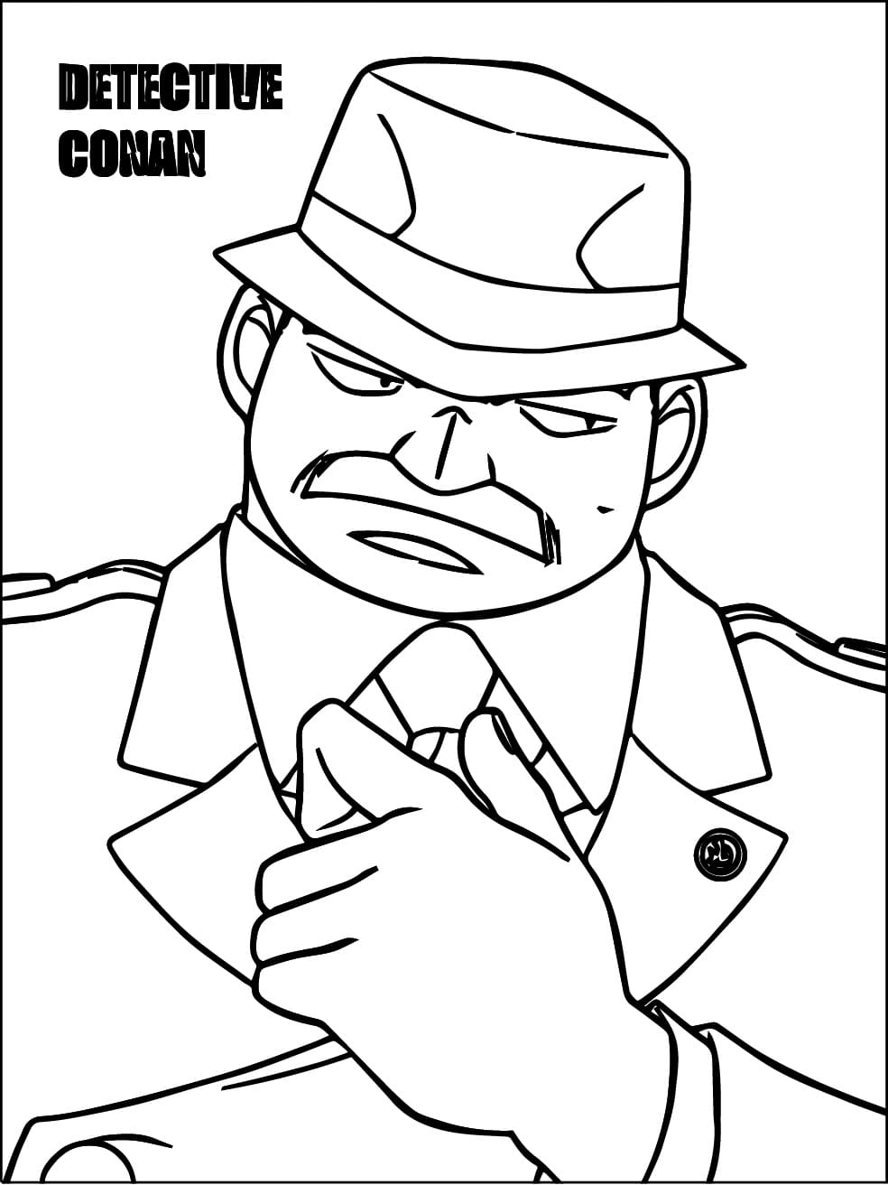 Thanh Tra Megure Trong Thám Tử Lừng Danh Conan