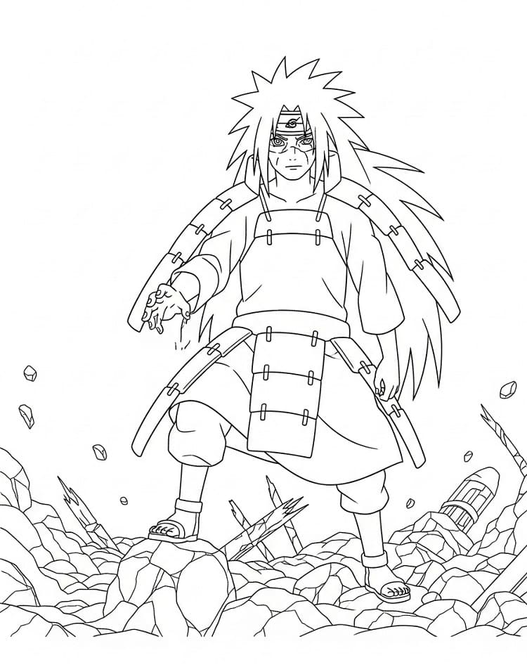 Uchiha Madara Mạnh Mẽ