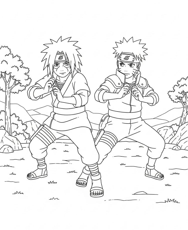 Uchiha Madara và Naruto