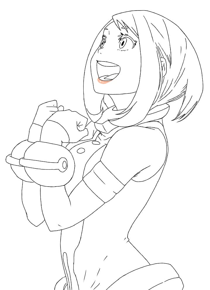 Uraraka Ochaco Dễ Thương