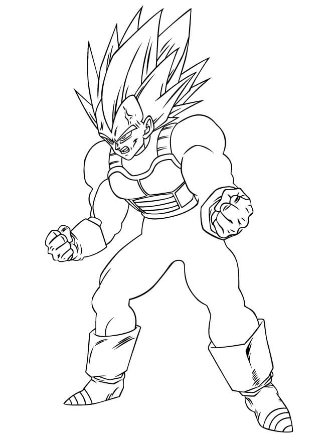 Vegeta Tức Giận