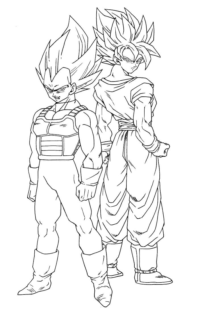 Vegeta và Goku