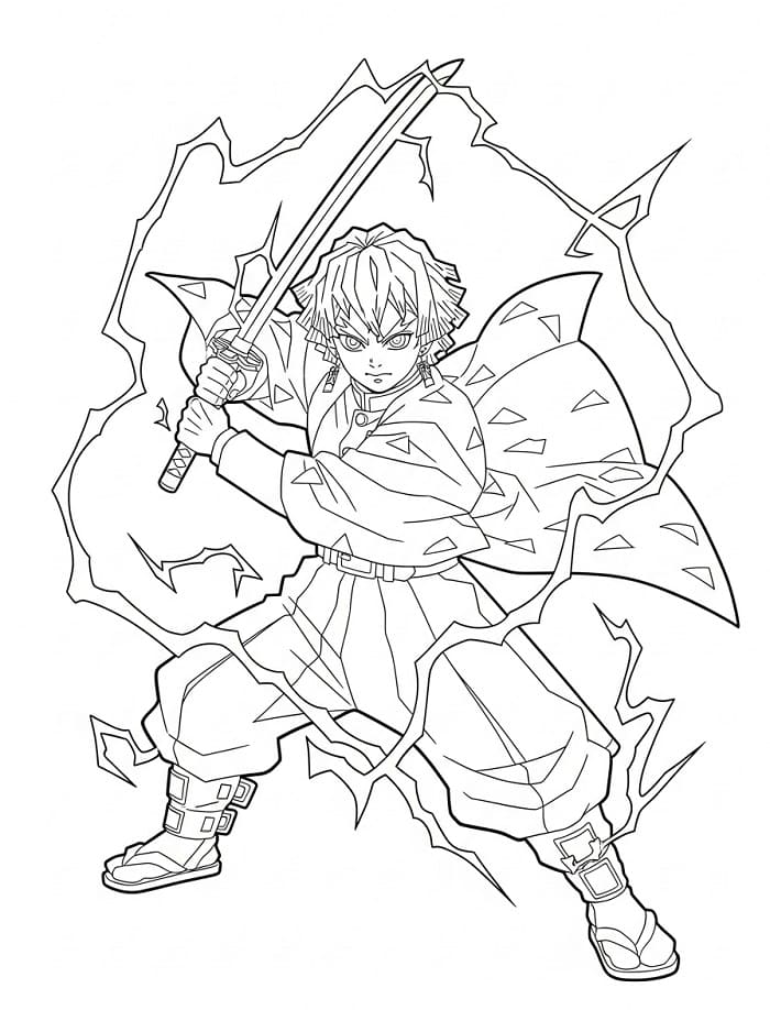 Zenitsu Chiến đấu